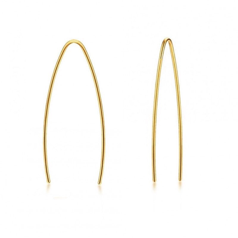 Arc Line Earrings