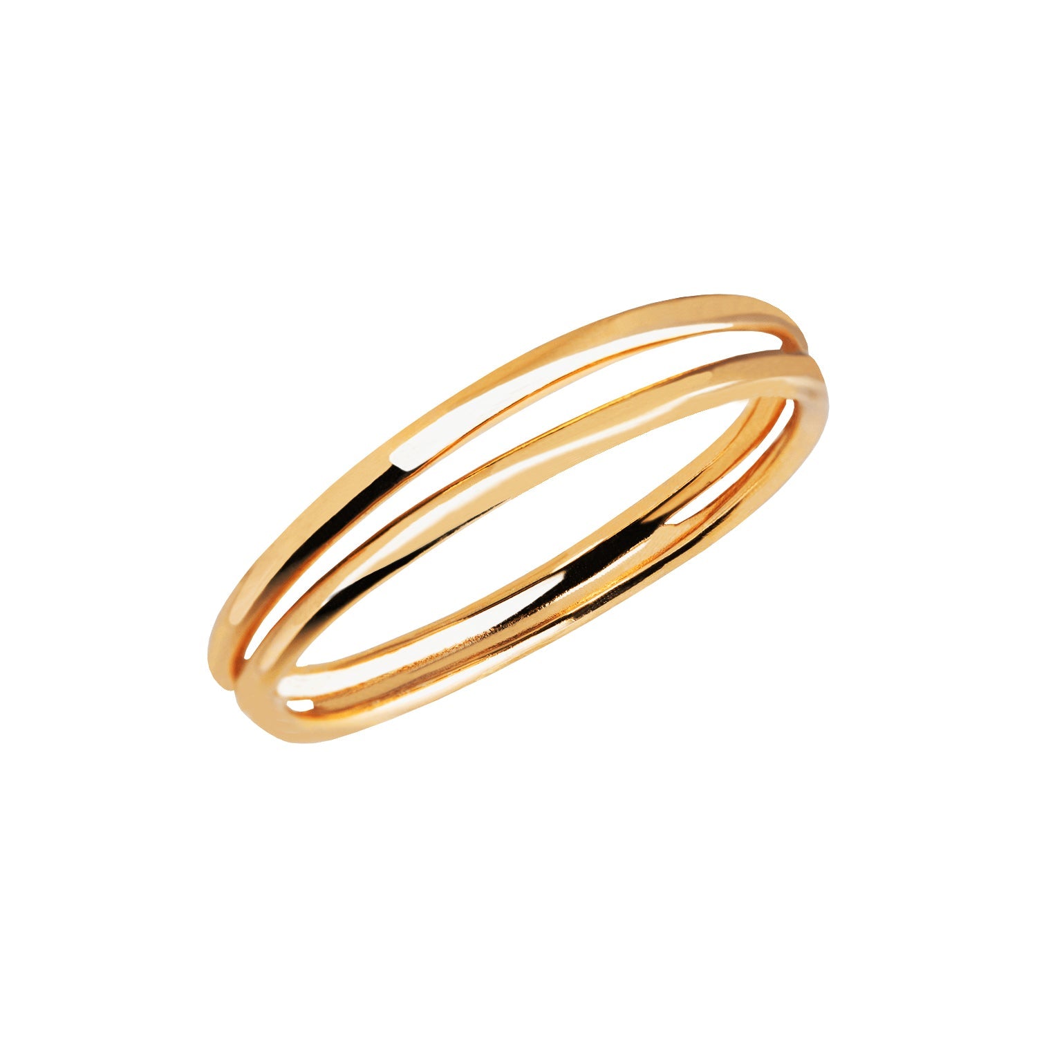 Chic Double Ring Gold