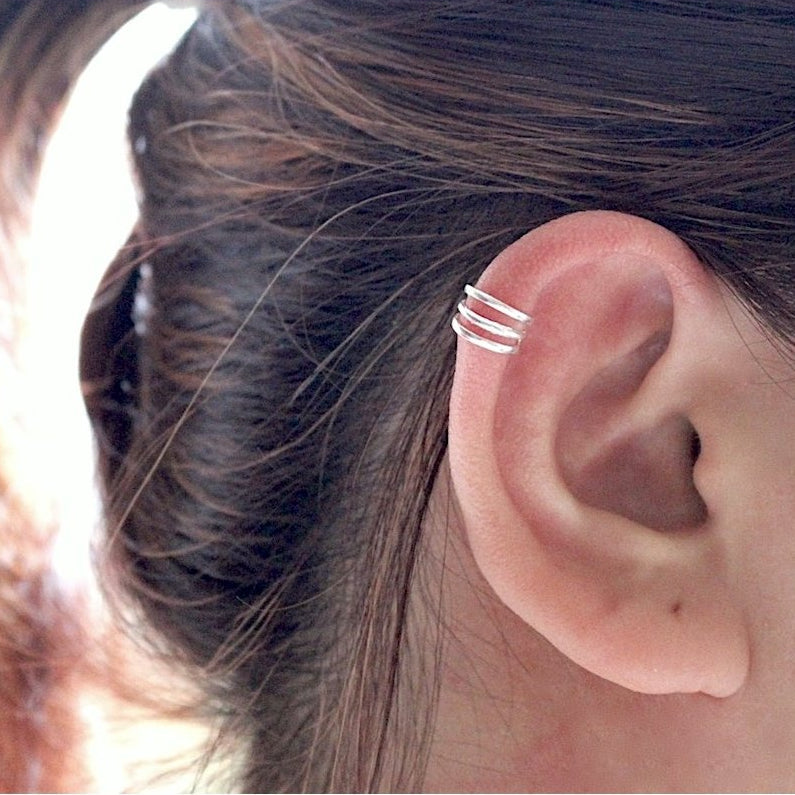 Triple Line Ear Cuff